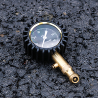 Outils de mesure de roue de voiture, manomètre de pression d'air des pneus, manomètre numérique en métal, nouveau manomètre de pression des pneus