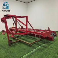 Herse d'arène robuste pour le nivellement des surfaces des installations équestres, niveleur d'arène équestre, tondeuse professionnelle pour le sol
