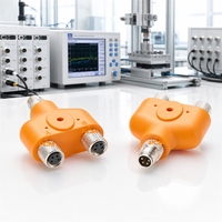 Adaptateur répartiteur en Y M8 4 broches mâle vers double M8 4 broches femelle pour l'automatisation industrielle, le contrôle de robots, l'éclairage LED et la maison intelligente