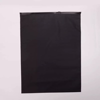 Sac à fermeture éclair en plastique dépoli CPE - Emballage pour articles personnels et vêtements, conception compartimentée occultante