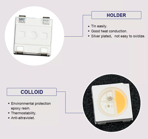 0,25 w direccionable Sk6812 RGB Amarillo/blanco Sk6812 RGBW 4 in1 Color Chips - Product Image 6