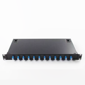1U 12/24 cổng SC/UPC sợi quang vá Bảng điều khiển ODF thiết bị đầu cuối Hộp 19 inch Rack mount khung phân phối cho sợi quang thiết bị - Product Image 2