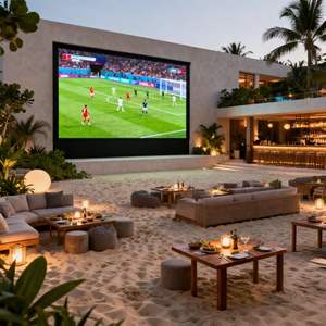 Yüzme havuzu ekran futbol oyunları çetele su geçirmez büyük TV Pantalla Led ekran açık film parti <span class=keywords><strong>Video</strong></span> duvar P3.9 P2.5 - Product Image 6