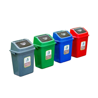 Logo personnalisé maison 13 gallons poubelle en plastique poubelles poubelle pour cuisine restaurant hôtel