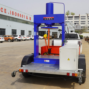 100 tonnes 160 tonnes <span class=keywords><strong>presse</strong></span> à pneus mobile pour chariot élévateur montage de pression de pneu solide démontage avec 8-20 moules bras de levage manuel - Product Image 4