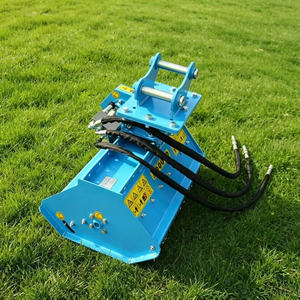 Broyeur à fléaux monté sur excavatrice, machine hydraulique <span class=keywords><strong>de</strong></span> coupe d'herbe pour l'embellissement des pentes routières et l'élimination des arbres fruitiers - Product Image 1