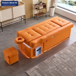 Lit de massage professionnel japonais pour spa capillaire, pédicure et spa des pieds avec machine à eau pour le cuir chevelu - Product Image 3