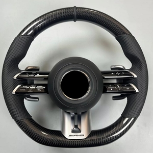 <span class=keywords><strong>Volant</strong></span> libellule en carbone forgé de luxe pour Mercedes classe a W177 <span class=keywords><strong>AMG</strong></span> mise à niveau de <span class=keywords><strong>volant</strong></span> de voiture de <span class=keywords><strong>Performance</strong></span> personnalisée - Product Image 4