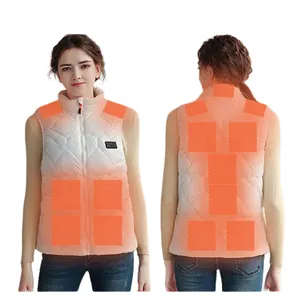 High Quality Women Practical Lights-out Design Lightweight Heating Fashionable Vest Hot Sell Heated Vest