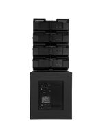 Système de sonorisation actif Private Mould avec subwoofer 18 pouces + deux haut-parleurs 6 pouces, classe D DSP, audio professionnel pour scène