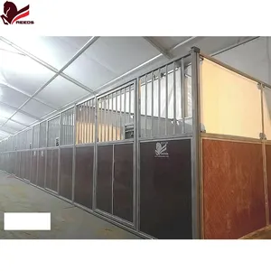 Portatile cavallo stalle temporaneo stalle scatola di cavallo con inserto di bambù