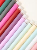 Gulungan Kertas Sintetis Ramah Lingkungan, Dapat Digunakan Kembali, Dilapisi PE, Tahan Air, Dapat Didaur Ulang, Biodegradable, Buatan Tangan, Grosir, Custom Bunga