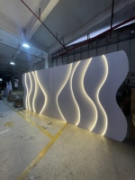 Toile de fond LED pour mariage, nouveau style, vente chaude, décoration murale pour événements et fêtes, design de fête de luxe