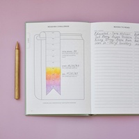 Cahier de journaux en tissu de lin A5 avec logo en feuille d'or personnalisé Cahier de journaux pour le bien-être spirituel Journal de lecture A5 avec couverture en tissu vert