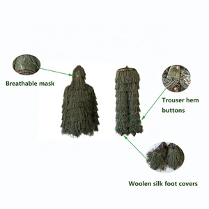 Masquer la photographie Camo Jungle Camouflage Ghillie Suit Hunting Gilly - Product Image 5