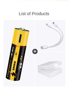 Pin <span class=keywords><strong>lithium</strong></span> có thể sạc lại AA AAA hiệu suất cao cho đèn pin máy ảnh đồ chơi điều khiển từ xa lâu dài điện - Product Image 6