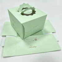 Boîte en carton rigide dorée avec logo imprimé personnalisé, laminage mat, emballage de luxe haut de gamme pour pâtisseries et friandises en papier de qualité alimentaire