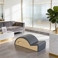 Arco de Pilates de Madera, Corrector de Columna Vertebral, Corrector de Pilates de Madera de Grado Profesional para Entrenamiento en Casa y en Gimnasios