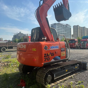 Excavateur sur chenilles Hitachi ZX60 50 55 tonnes d'origine japonaise d'occasion Hitachi70 ZX70 à bas prix 7TON 99% New - Product Image 1