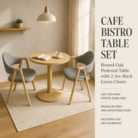 Ensemble table et chaises de réception et de réunion minimalistes, modernes et décontractés pour petits espaces ; petite table ronde pour balcon de café