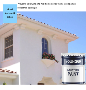 Recubrimientos de pintura de emulsión acrílica líquida impermeables resistentes a la contaminación resistentes a los arañazos para fachadas al aire libre - Product Image 4