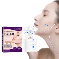 60 Patchs Invisibles en Silicone pour Lifting du Visage et du Cou, Effet V-Face, Écologiques, Imperméables, Raffermissants pour Peau Relâchée et Rides
