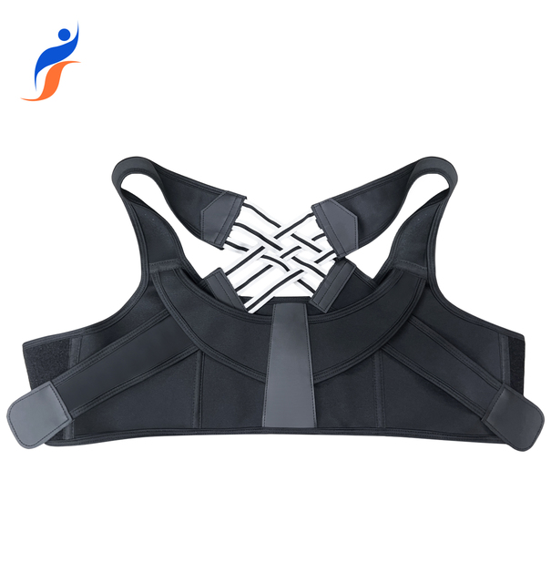 SSCARE Back Posture Corrector Back Pain Relief Back Support Brace Durable Posture Corrector with Velcro Design