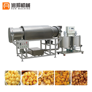 Máquina automática para hacer palomitas <span class=keywords><strong>de</strong></span> caramelo <span class=keywords><strong>de</strong></span> <span class=keywords><strong>aire</strong></span> caliente industrial comercial línea 100-1000 kg/h capacidad comida - Product Image 2