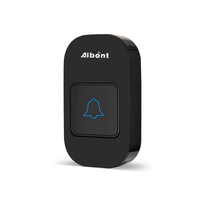 Meilleure vente sonnette de porte intelligente 45 sonneries portée de 300 mètres sonnette sans fil étanche pour bureau à domicile école Villa prise d'alimentation