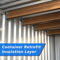 JH-Mech 20 supports de charpente en bois pour conteneurs maritimes, compatibles avec les bois de construction 2x4 et 2x6, supports de montage de toit en acier galvanisé pour conteneurs