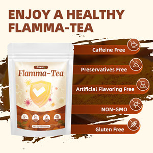 Tè alla Curcuma, Zenzero e <span class=keywords><strong>Erbe</strong></span> Fresche Flamma-Tea, Confezione da <span class=keywords><strong>10</strong></span> Bustine per la Salute - Product Image 3