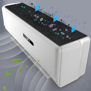 1 Uds. <span class=keywords><strong>Aire</strong></span> acondicionado montado en la pared del hogar filtro de carbón activado ABS instalación gratuita para purificar el polvo del <span class=keywords><strong>aire</strong></span> - Product Image 2