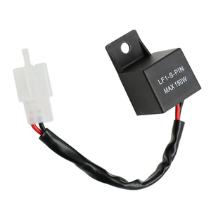 Relé Intermitente LED para Motocicleta LF1-S-PIN MAX 150W, <span class=keywords><strong>2</strong></span> <span class=keywords><strong>Pines</strong></span>, Cuadrado, Intermitente, Luz de Señal de Giro para Motocicleta, Indicador de 12V - Product Image 2