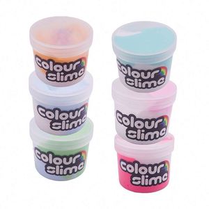 Kits de Manualidades DIY Blancos y Coloridos al por Mayor para Pedidos Especiales - Divertida Actividad Familiar: Slime de Mantequilla y Slime de Nube, Plastilina, Regalo - Product Image 4