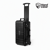 Valise rigide en plastique à roulettes étanche IP67 559*351*229mm, 22 pouces, avec mousse personnalisée
