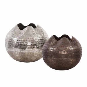 Vaisselle de vente chaude centres de table Vases à fleurs en aluminium pour décor de mariage Vases à trompette de sol en aluminium pour décor de mariage - Product Image 6