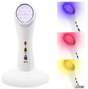 2024 Home Use Mini Blue Red Light Therapy Machine for Skin Rejuvenation Hand-Held with Red and Blue Light 6 Months Warranty
