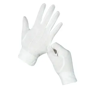 Wholesale High Quality Household Hand White 100% Cotton Etiquette Gloves