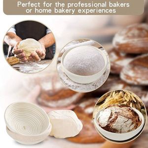 Juego de Cestas, Paño para Tazón, Gancho para Pan, Utensilio para Mezclar, Batidor de Masa, Batidor Danés, Cortador de Pastel - Product Image 3