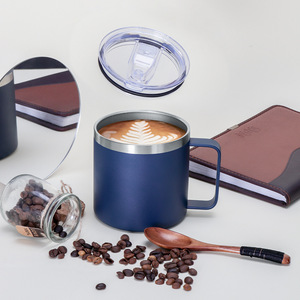 Insulated Marco Cup Coffee Mug 16Oz Stainless Steel With Lid For Business Gifts - Product Image 1