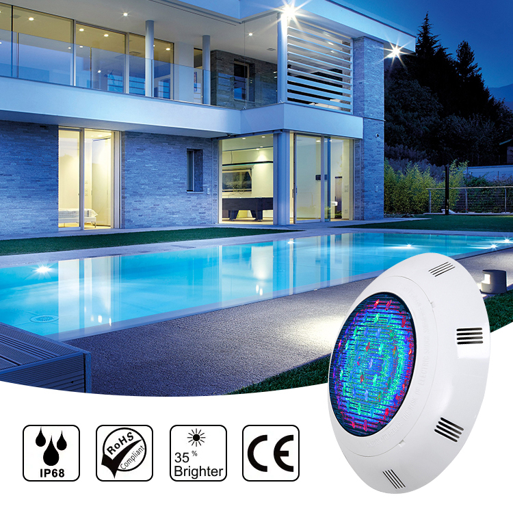 Fenlin PLP003 Durable IP68 LED Pool Light RGB Color Changing Par56 Underwater Light with Remote Control System