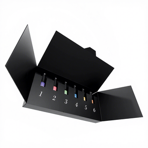 Chai xịt <span class=keywords><strong>mini</strong></span> thủy tinh cao cấp 2ML có thể nạp lại, thiết kế tùy chỉnh OEM, với vòi xịt nhựa dùng cho mỹ phẩm, nước hoa - Product Image 1