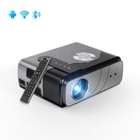 Projecteur LED 1080P 4K OEM/ODM pour cinéma maison intelligent, compatible avec PC portable et clé TV, avec système d'exploitation Android, portable