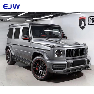 2018 + para Mercedes Benz Clase G W464 G63 G500 Kit envolvente de fibra de carbono labios delanteros y traseros nueva condición mejorada estilo <span class=keywords><strong>TC</strong></span> - Product Image 6