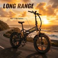 Vélo cargo électrique HeyBike Style 1000W avec porte-bagages arrière, 48V17.4Ah, suspension intégrale, vitesse réglable 50 km/h, HDB E-MTB