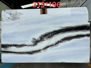 <span class=keywords><strong>Pietra</strong></span> di <span class=keywords><strong>pietra</strong></span> di quarzite brasiliana retroilluminato panda marmo bianco esotico <span class=keywords><strong>trasparente</strong></span> <span class=keywords><strong>pietra</strong></span> di marmo bianco con venature nere per hotel e villa - Product Image 4