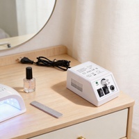 Machine à ongles électrique de bureau professionnelle 20W 20000 tr/min, multifonctionnelle, polisseuse pour pédicure et manucure avec 20 niveaux de vitesse