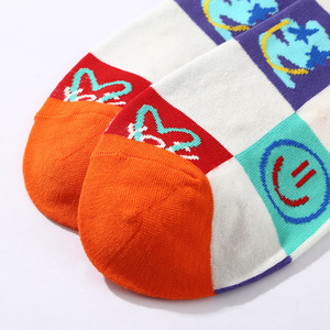 200N Cotton Rainbow <strong>Pride</strong> Love Heart Jacquard Crew <strong>Socks</strong> Valentine's Day Strip Butterfly Peace Sign Men Fashion Casual <strong>Socks</strong> - Product Image 4