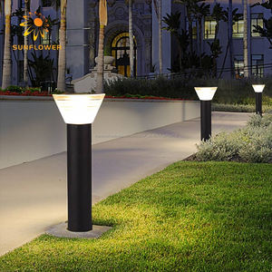 Alta brillante Pilar Pequeño camino al aire libre jardín patio parque Solar llevó la luz del césped - Product Image 2