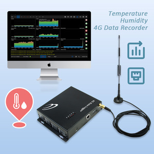 Industrial Environment Monitoring Temp Humidity Data <b>Logger</b>, 4G Ethernet Transmission with Programmable Logging Upload Interval - Product Image 1